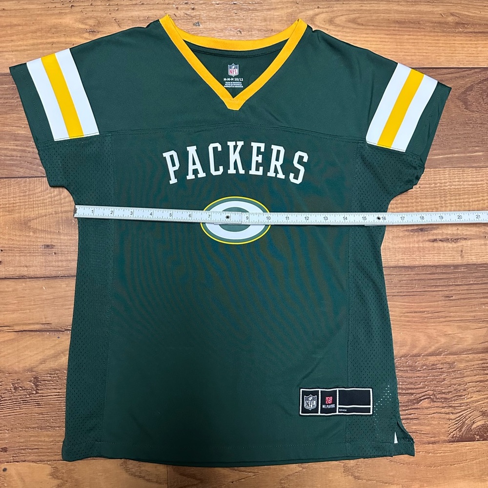 NFL Green Bay Packers Women's Green Jersey - Picture 4 of 7